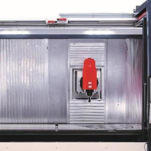 Extension to MMV Series Machines Large Parts Without Reclamping
