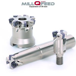 MillQuadFeed with New Grades and Cutter Bodies to Further Enhance High Feed Milling Capability