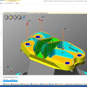NCSIMUL Digital Twin Software Comparison Mode Detects Excessive Material