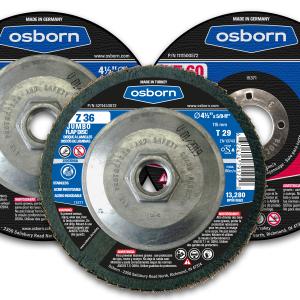 Depressed-Center Grinding Discs, Cut-off Discs and Flap Discs