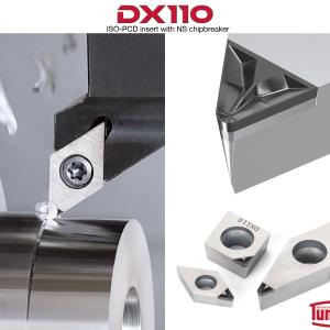 PCD Turning Inserts Offer All-Purpose NS Chipbreaker for Non-Ferrous Applications