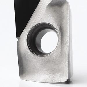PCD05- and PCD20-grade PCD-tipped milling inserts