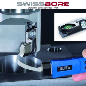 SwissBore Cartridge Module Solution Makes All Fine Boring Operations Digital Ready