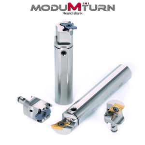 ModuMiniTurn Modular Turning Tool System Offers Round Shank Toolholders for Swiss Machines