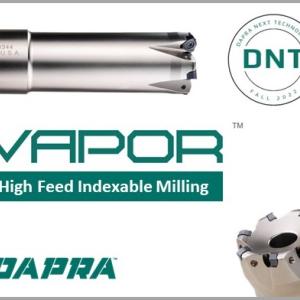 Vapor High Feed Indexable Milling Platform