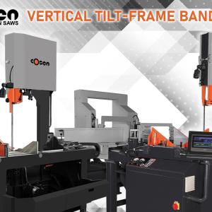 Three Vertical Band Saw Models Introduced: Manual, Semi-Automatic, and Fully Automatic