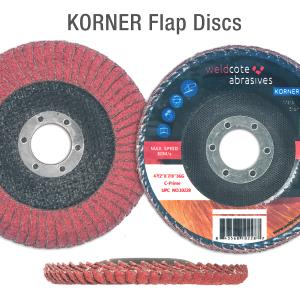 Korner Zirconia and Ceramic Flap Discs