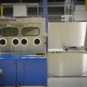 Model 72x36 Dual-Operator Wet Blasting System