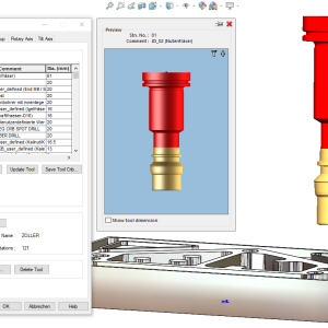 ZOLLER TMS Tool Management Solutions Interface in HCL CAMWorks Software