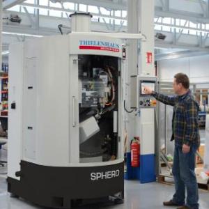 Sphero High-Precision Tool Machine Provides Flexible Superfinishing of Spherical Part