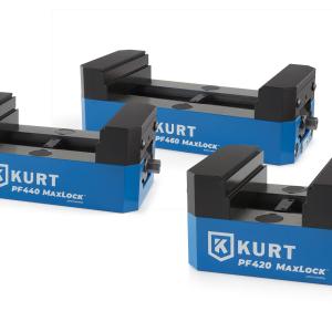 5-Axis Vises Feature Robot-Ready Design and Kurt AngLock Tech 
