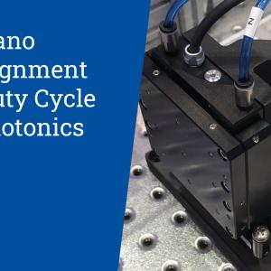 Compact 3-Axis Linear Nanopositioning Stage Provides High Dynamics