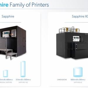 Sapphire XC 1MZ Enables Metal 3D Printing Up to One Meter in Height