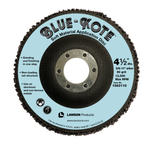 Grind, Finish in One Step with Soft Material Application Flap Discs