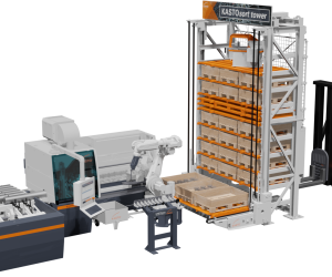 Space-Saving, Fully Automated System for Processing, Including Sorting