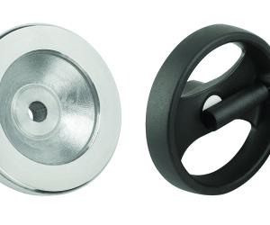 Hand Wheels and Cranks Designed for End Products and Manufacturing Machines