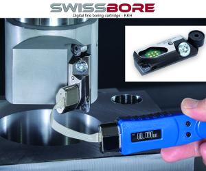 SwissBore Cartridge Module Solution Makes All Fine Boring Operations Digital Ready