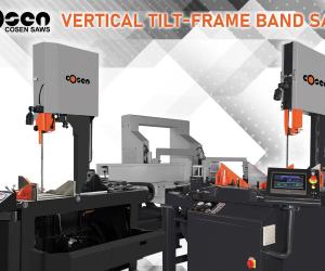 Three Vertical Band Saw Models Introduced: Manual, Semi-Automatic, and Fully Automatic