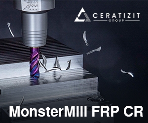 CERATIZIT MonsterMill: solid carbide milling cutters for carbon-fiber reinforced plastics