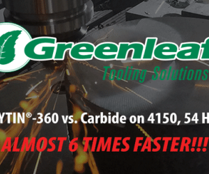 Greenleaf’s XSYTIN®-360 Ceramic End Mills