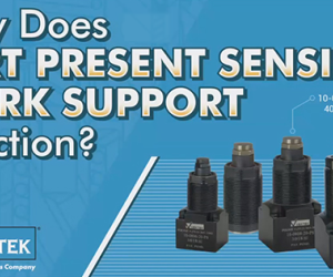 Vektek’s latest Part Present Sensing Work Support