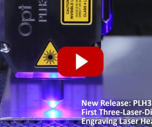 PLH3D-15W - World's First Real 15 W Laser Head for Laser Engraving & Laser Cutting Applications