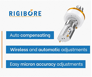 Rigibore’s “ActiveEdge” adjusts automatically from your measurement data, ensuring perfect bores with zero downtime.