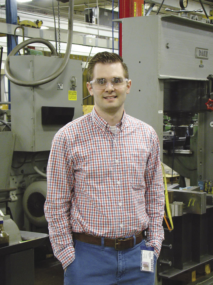Joel Neidig, lead technology developer, is part of the third generation of the Neidig family at ITAMCO.