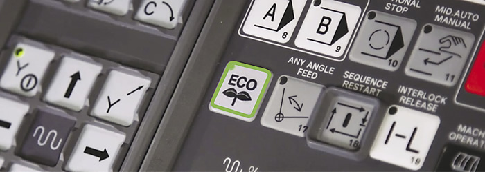 ECO suite apps are available on Okuma machines with the OSP open-architecture CNC.