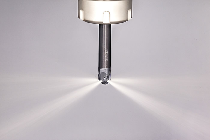 Iscar’s Multi-Master ballnose milling head is intended for machining difficult-to-cut materials and has channels to supply coolant where it is needed.