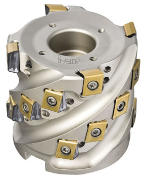 The T490 extended-flute cutter from Iscar can delivery high-pressure coolant.
