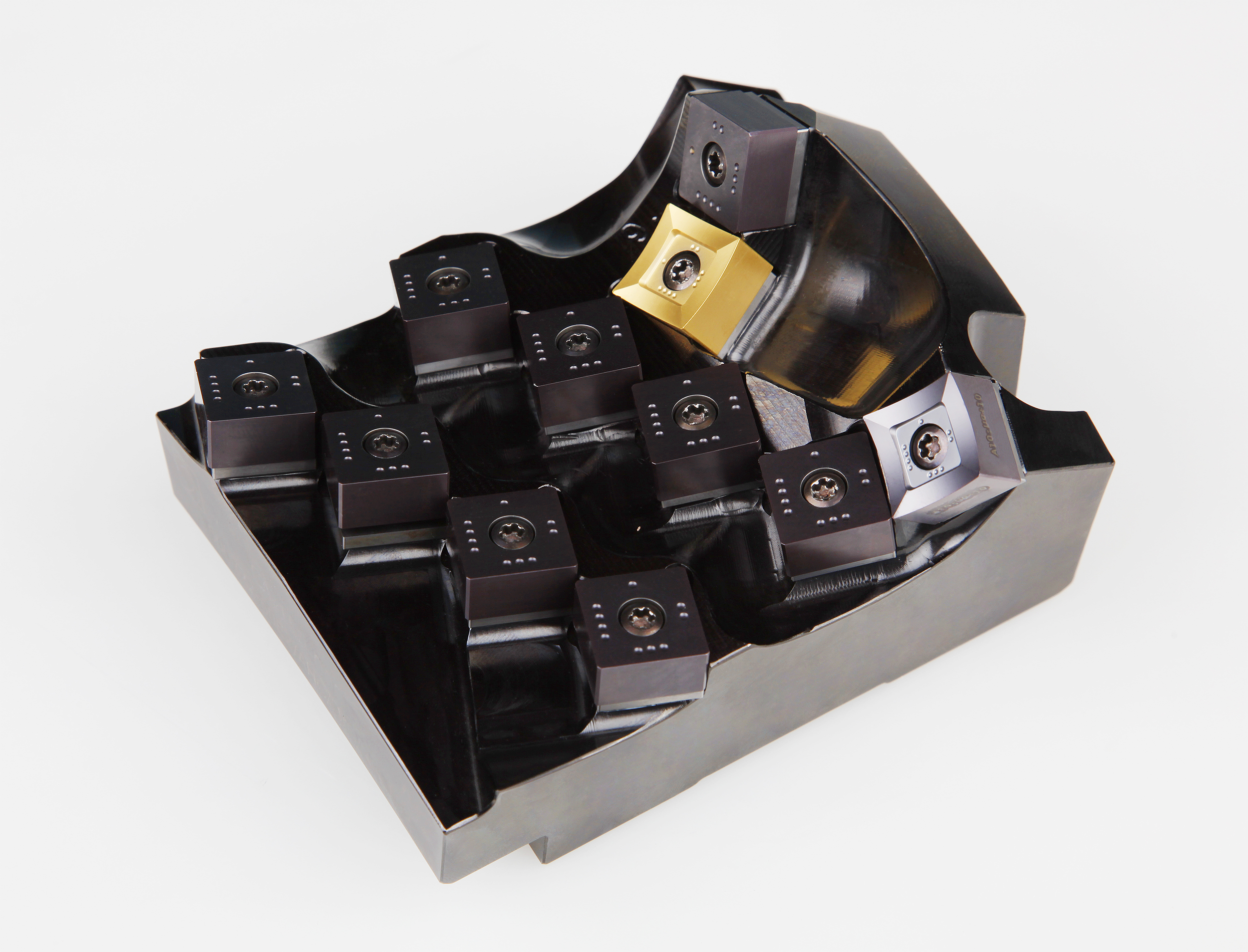 A variety of universal and removable cassetts are available for dynamic rail milling.
