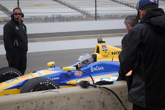 During the Indy 500 Practice Day, Seco customers got an up close look at the Andretti Autosport team in the pits.