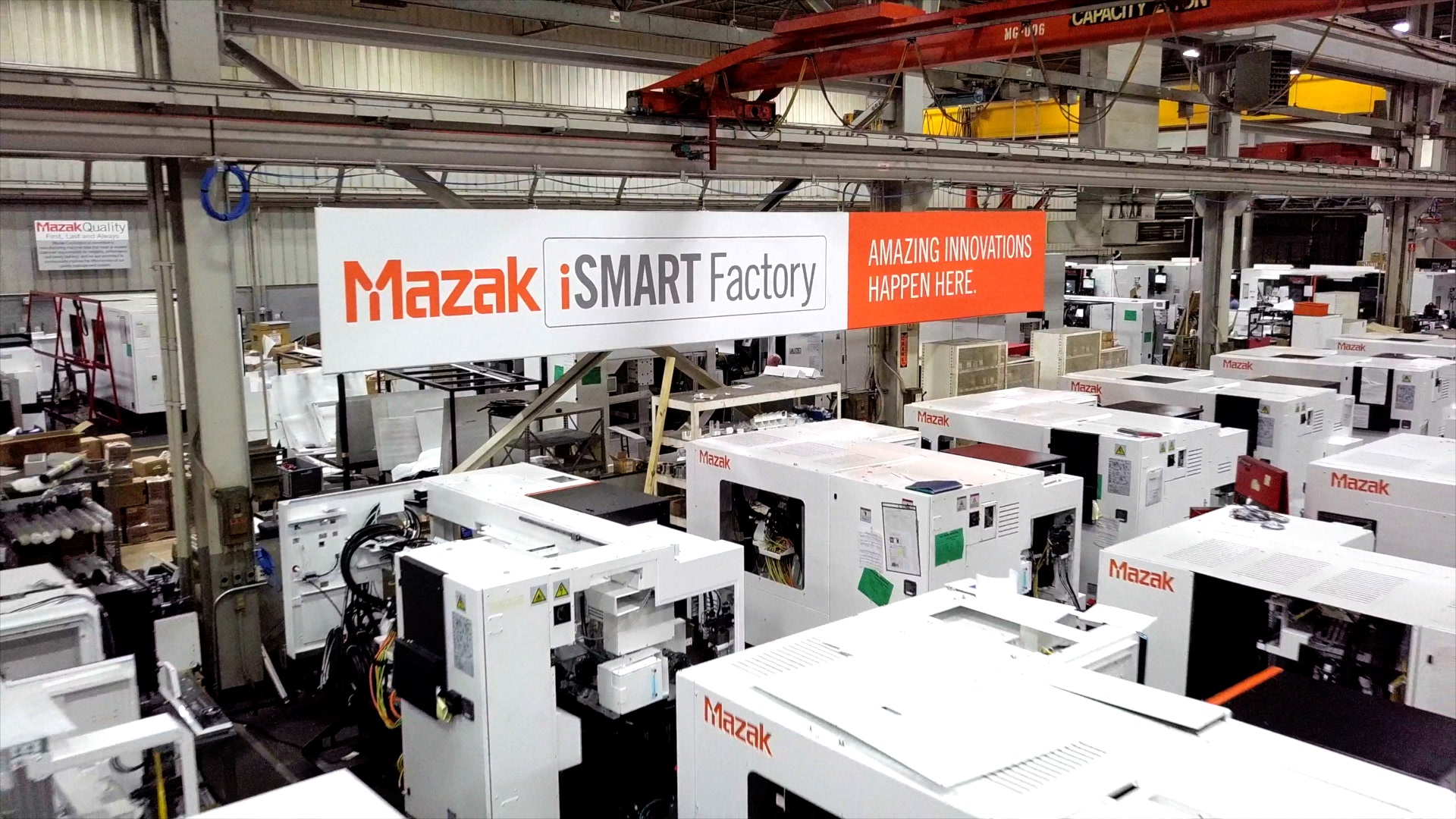 Mazak's iSMART factory in Florence, Kentucky.