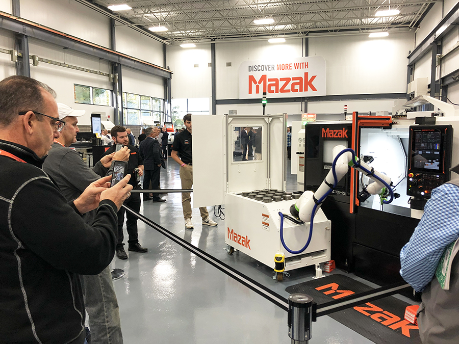Mazak's Discover 2021 event drew 1,500 attendees.