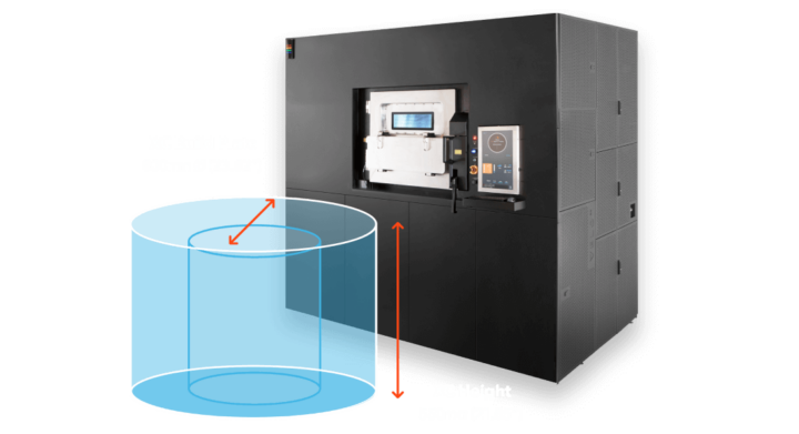 The Sapphire XC is the company's new large volume machine with a build volume of 600mm diameter x 550 mm height.