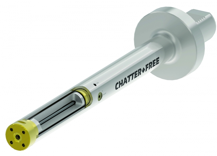 Ultra-Dex USA offers chatter-free boring bars with an internal damping technology based on a high-density alloy. Image courtesy of Ultra-Dex USA.
