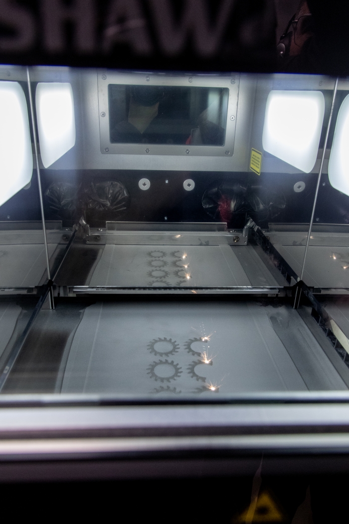 The Renishaw RenAM 500Q laser melting machine produces cutting tools and other components via additive manufacturing. Photo credit: Ceratizit Group