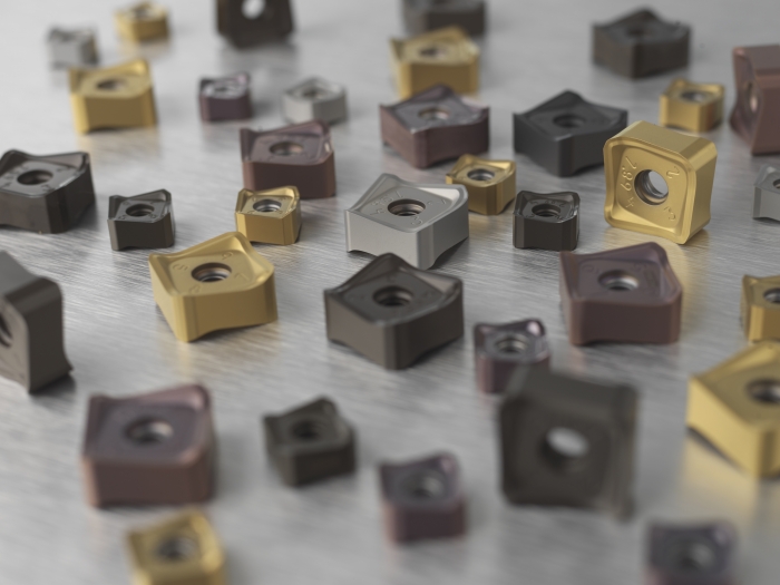 Seco Tools offers three choices of insert geometries.