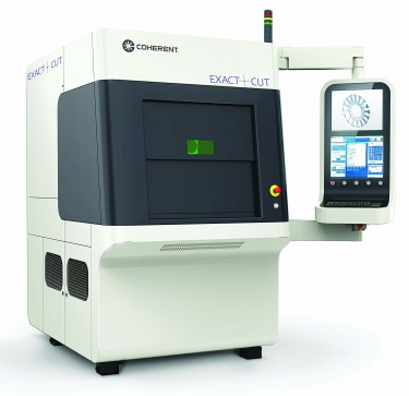 ExactCut is a compact laser-based system for cutting metals and hard, brittle materials. Image courtesy of Coherent.