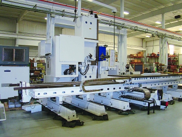 A machine remanufacture in progress at KRC Machine Tool Solutions. Image courtesy of Alan Richter.