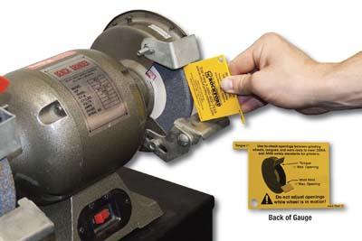 Grinder Safety Gage Cutting Tool Engineering